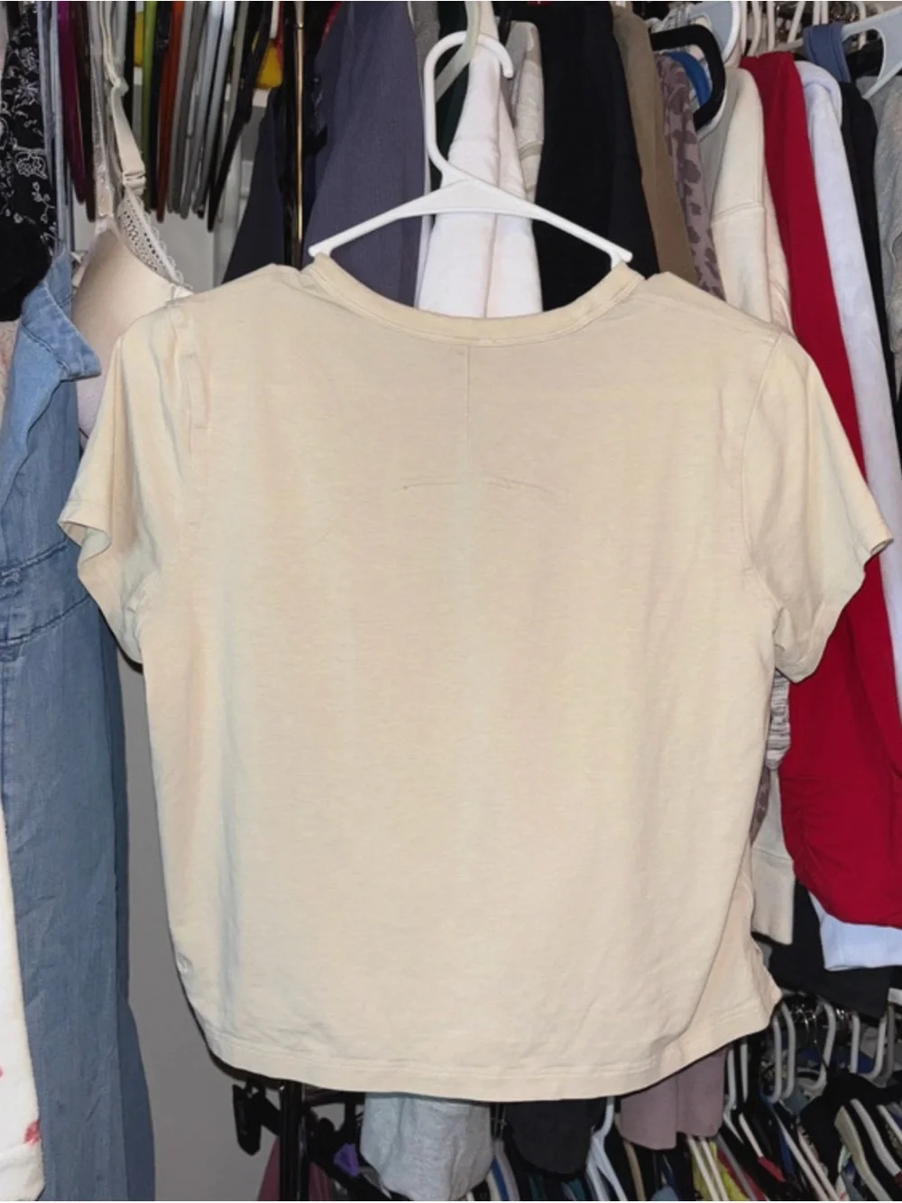 Lululemon Classic Women's Crewneck Tee - Cream